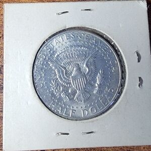 US Half Dollar Coin - Silver Tone Kennedy Reverse
